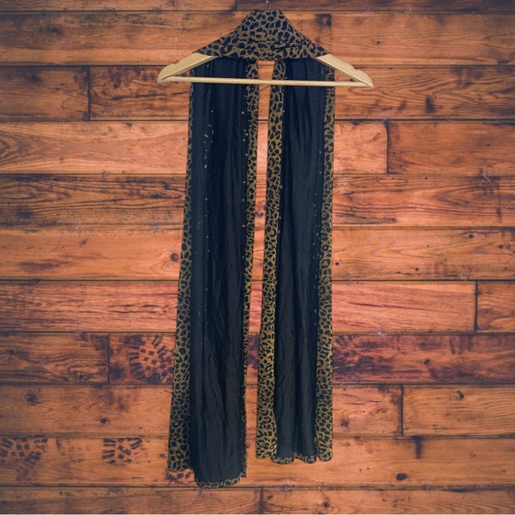 5 for $25🔥Cheetah Print Large Scarf Shawl - Picture 2 of 4